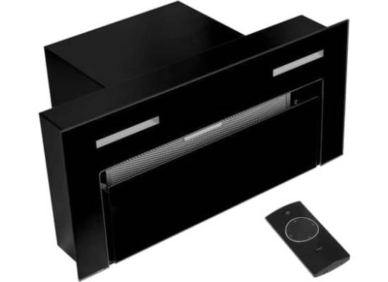Okap do zabudowy VDB FLAT GLASS 53 BLACK