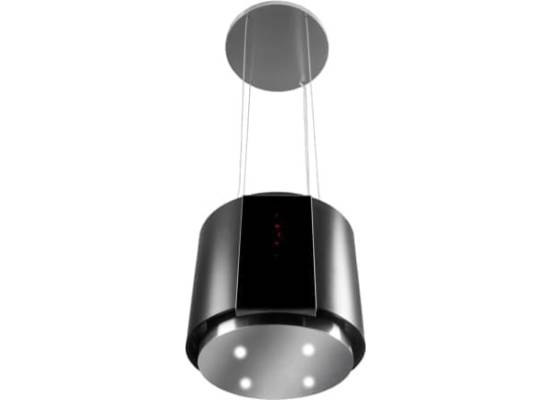 Okap wyspowy VDB ISLA GLASS BLACK