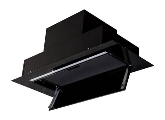 Okap do zabudowy VDB MASTER 74 GLASS BLACK