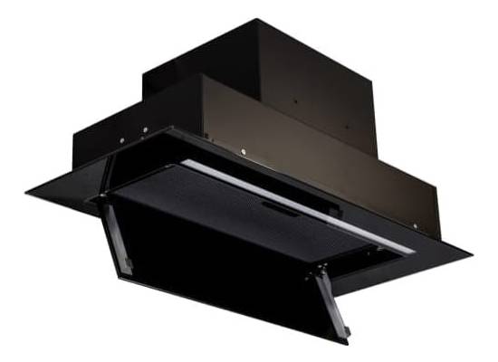 Okap do zabudowy VDB MASTER 74 GLASS BLACK
