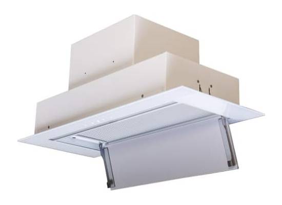 Okap do zabudowy VDB MASTER 74 GLASS WHITE