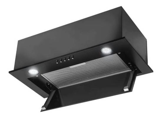 Okap do zabudowy VDB SMART GLASS 60 BLACK