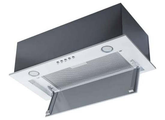 Okap do zabudowy VDB SMART GLASS 60 WHITE