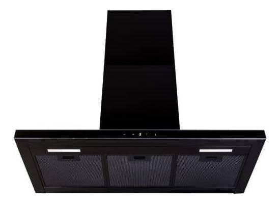 Okap przyścienny VDB T-LOOK 90 BLACK | 670 m3/h