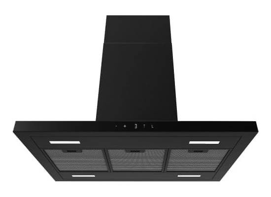 Okap wyspowy VDB T-LOOK W 90 BLACK