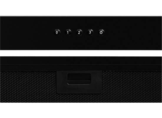 Okap do zabudowy VDB TOP-BOX GLASS 60 BLACK