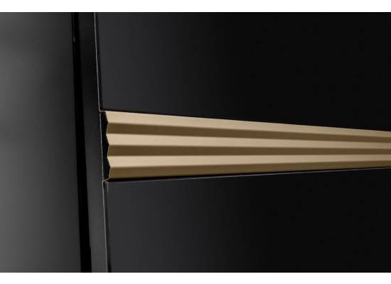Okap przyścienny VDB TRIM 60 BLACK/GOLD TOUCH