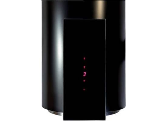 Okap wyspowy VDB TUBE GLASS ISLA BLACK
