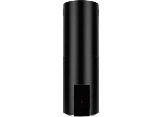 Okap wyspowy VDB TUBE GLASS ISLA BLACK