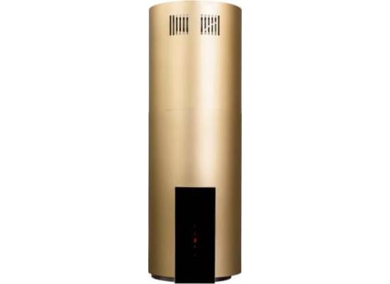 Okap wyspowy VDB TUBE GLASS GOLD (złoty mat)