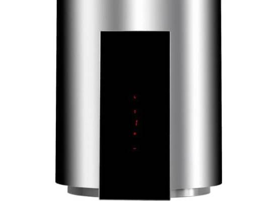 Okap wyspowy VDB TUBE GLASS ISLA INOX