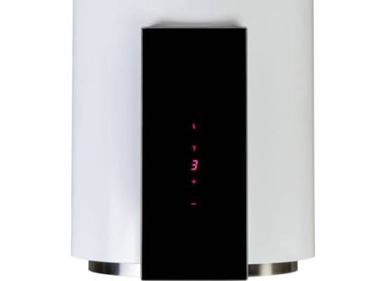 Okap wyspowy VDB TUBE GLASS ISLA WHITE