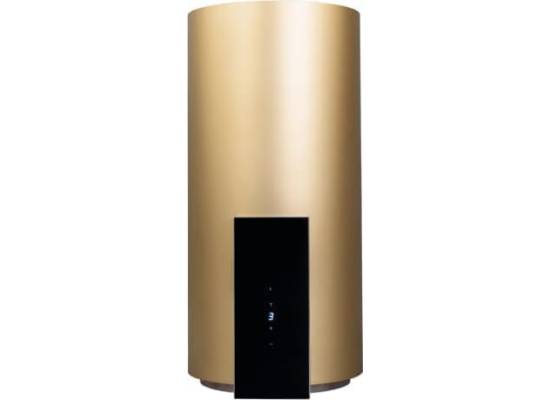 Okap przyścienny VDB TUBE-P GLASS GOLD (złoty mat)