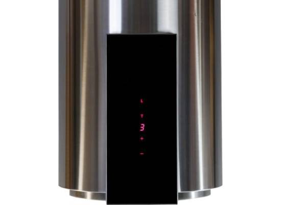 Okap przyścienny VDB TUBE-P GLASS INOX