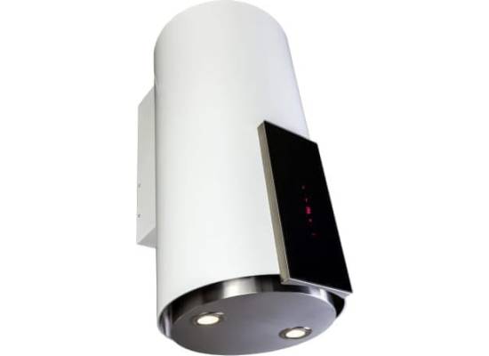 Okap przyścienny VDB TUBE-P GLASS WHITE