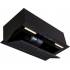 Okap do zabudowy VDB BOX-S 60 GLASS BLACK (szkło czarne) | 420 m3/h