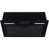 Okap do zabudowy VDB BOX-S 60 GLASS BLACK (szkło czarne) | 420 m3/h