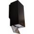 Okap przyścienny VDB CUBE-P BLACK | 715 m3/h