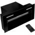 Okap do zabudowy VDB FLAT GLASS 53 BLACK