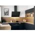 Okap przyścienny VDB IQ 60 H2H BLACK | 715 m3/h