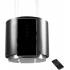 Okap wyspowy VDB ISLA GLASS BLACK