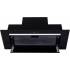Okap do zabudowy VDB MASTER 74 GLASS BLACK