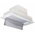 Okap do zabudowy VDB MASTER 74 GLASS WHITE