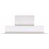 Okap do zabudowy VDB MASTER 74 GLASS WHITE
