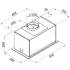 Okap do zabudowy VDB MM-BOX 6 BLACK