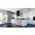 Stelaż z półką VDB LOFT 120 BLACK do OKAPÓW WYSPOWYCH