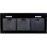 Okap przyścienny VDB T-LOOK 90 BLACK | 670 m3/h