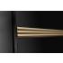 Okap przyścienny VDB TRIM 60 BLACK/GOLD TOUCH