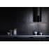 Okap wyspowy VDB TUBE GLASS ISLA BLACK