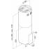 Okap wyspowy VDB TUBE GLASS ISLA BLACK