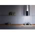 Okap wyspowy VDB TUBE GLASS ISLA INOX