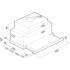 Okap teleskopowy VDB VECTOR PRO 60 BLACK